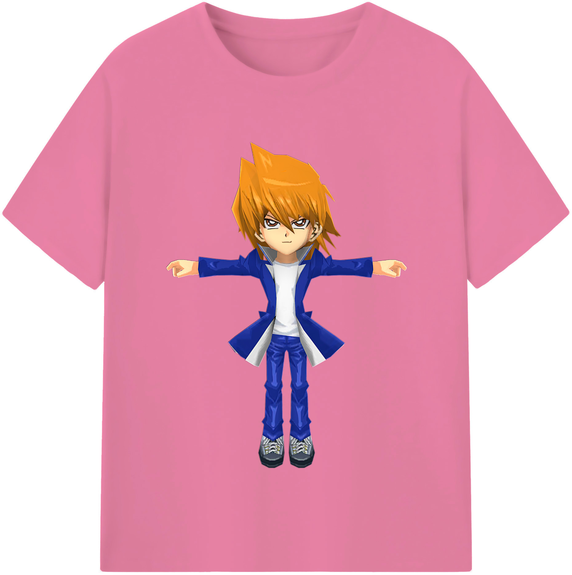 （画像用） 遊☆戯☆王 Yu-Gi-Oh! 綿100％半袖Tシャツ（フロントプリント）